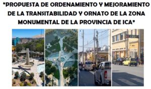 “PROPUESTA DE ORDENAMIENTO Y MEJORAMIENTO